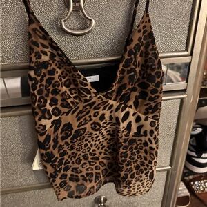 Peppermayo Leopard Print Camisole Top